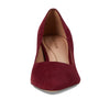 Cole Haan Womens Cassandra Block Heel Pump, Black Cherry Suede, 7.5 Medium