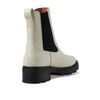 Madewell The Wyckoff Chelsea Lugsole Boots for Women in Leather - Man-Made Sole - Leather Lining Pale Parchment 8 M