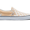 Vans Men's Classic Slip On, (Color Theory) Checkerboard/Honey Peach, Size 8