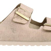 Birkenstock Men's Arizona Sandal Washed Metallic Rose Leather Size 37 N EU