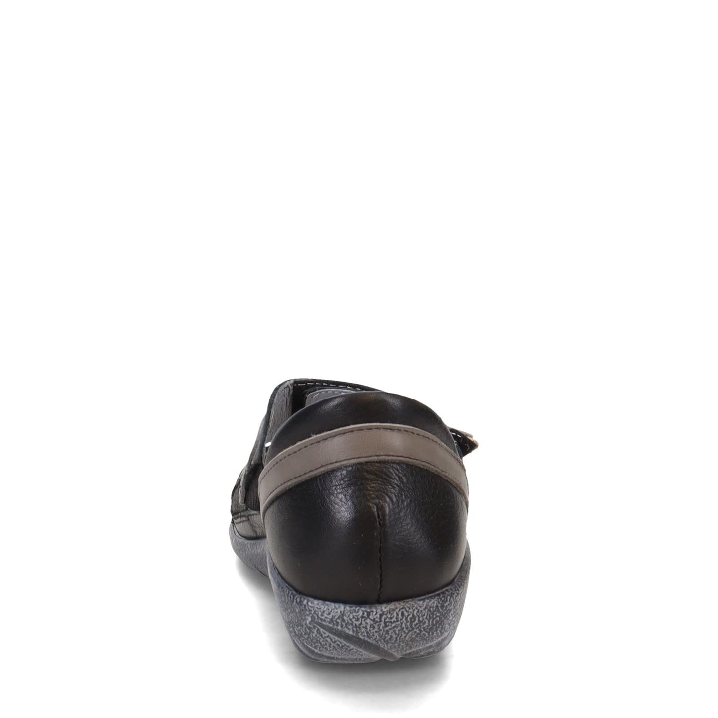 NAOT Footwear Women's Karawa Sandal Soft Black Lthr/Foggy Gray Lthr/Khaki Beige Lthr 7 M US
