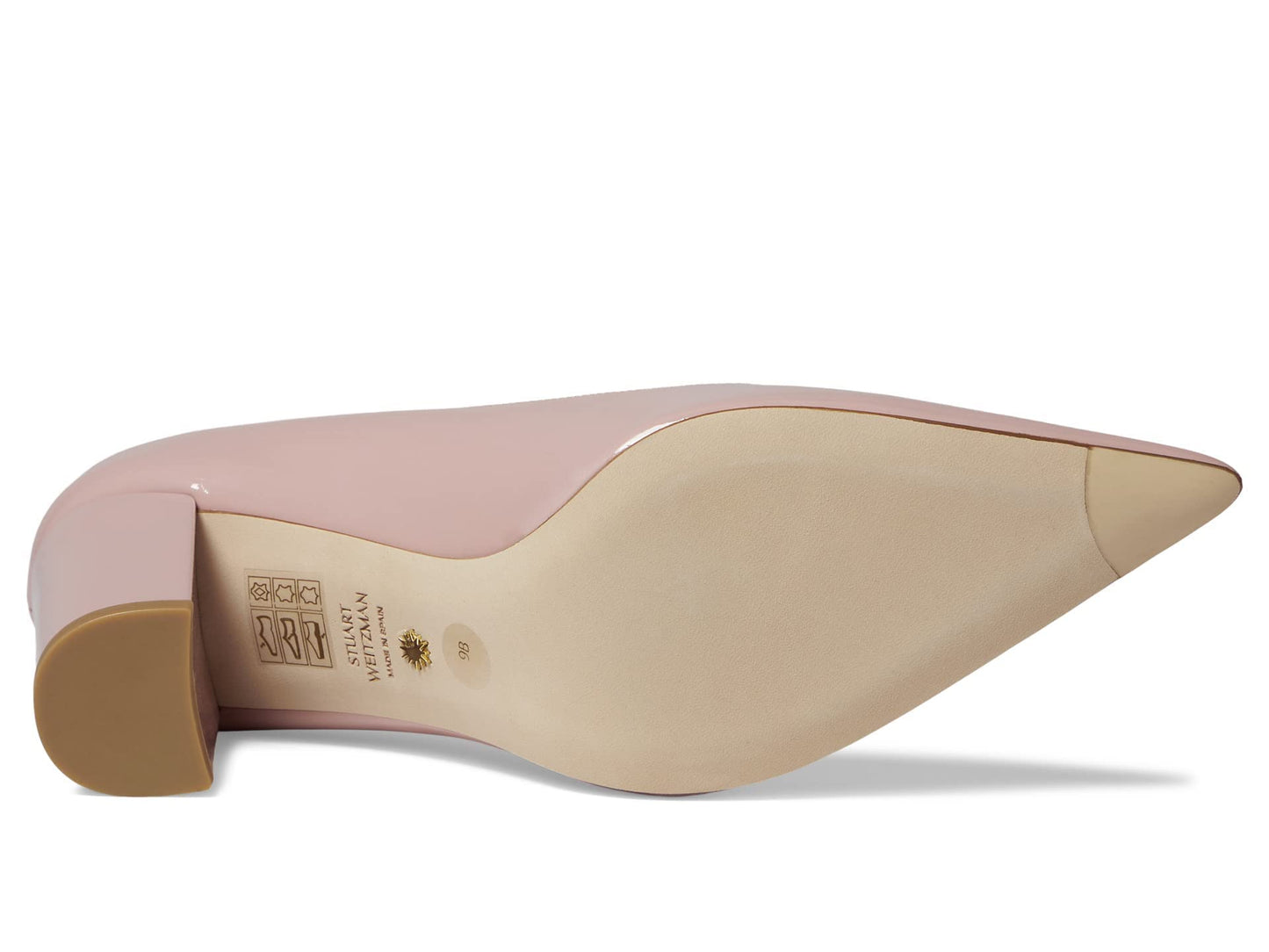 Stuart Weitzman Stuart 85 Block Pump Ballet 8 B