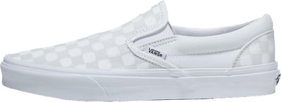 Vans Men's Trainers, True White/Checkerboard, Womens 14