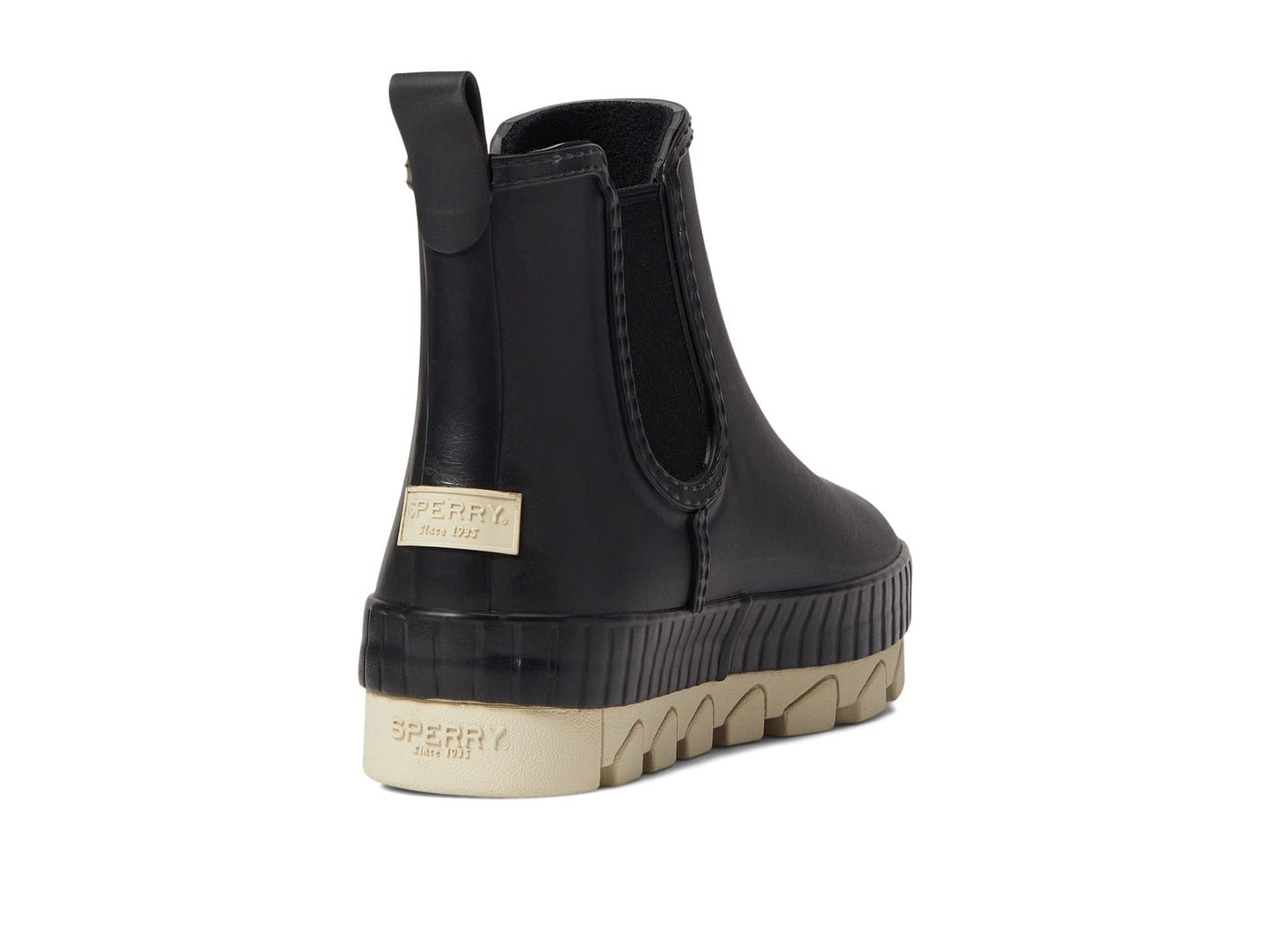 Sperry Women's Torrent Chelsea Boot, Matte Black, 8.5