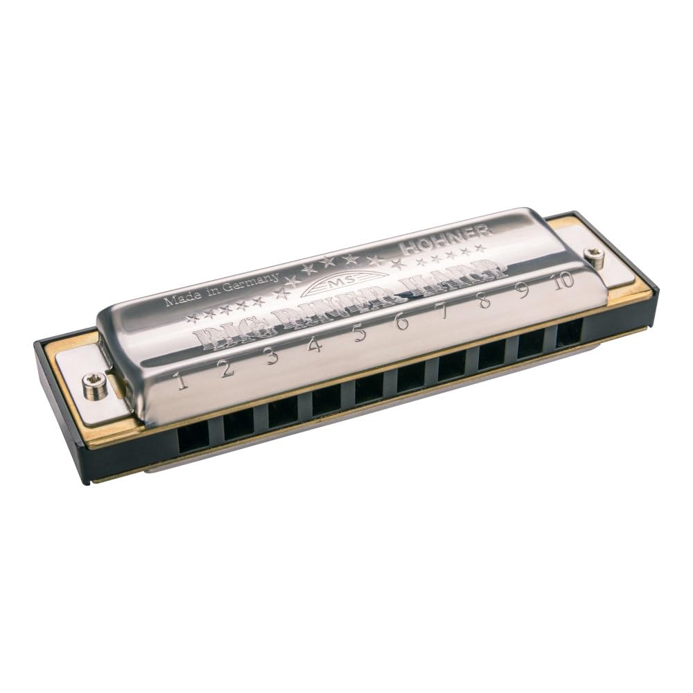Hohner M590066X Big River Harp F Harmonica.