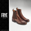 Frye Melissa Double Sole Chelsea Boots for Women - Rugged and Comfortable Leather Lined Slip On Classics with Leather Outsole and Antique Metal Hardware, Black - 12 M