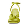Stuart Weitzman Playa Ankle-Strap 100 Knot Sandal Pistachio 7.5 B