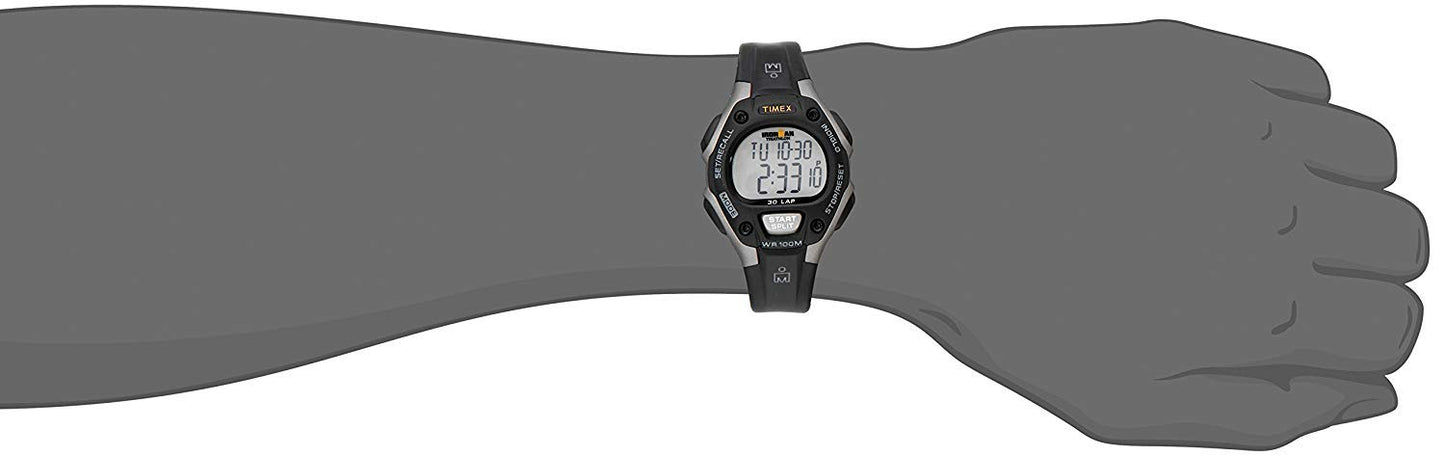 Timex Ironman Triathlon 30 Lap Mid Size Grey/Black