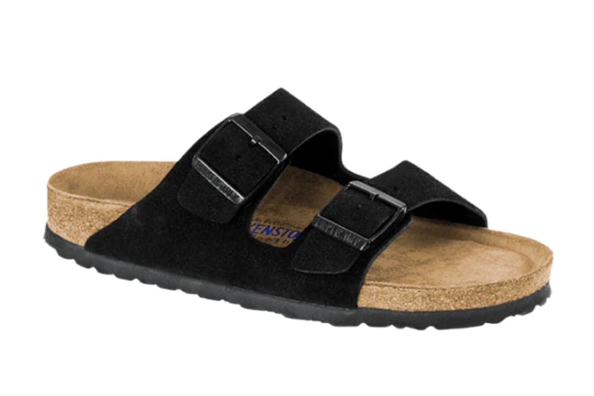 Birkenstock Arizona Birko-flor Softfootbed, Unisex Adults’ Mules, Noir, 8 UK