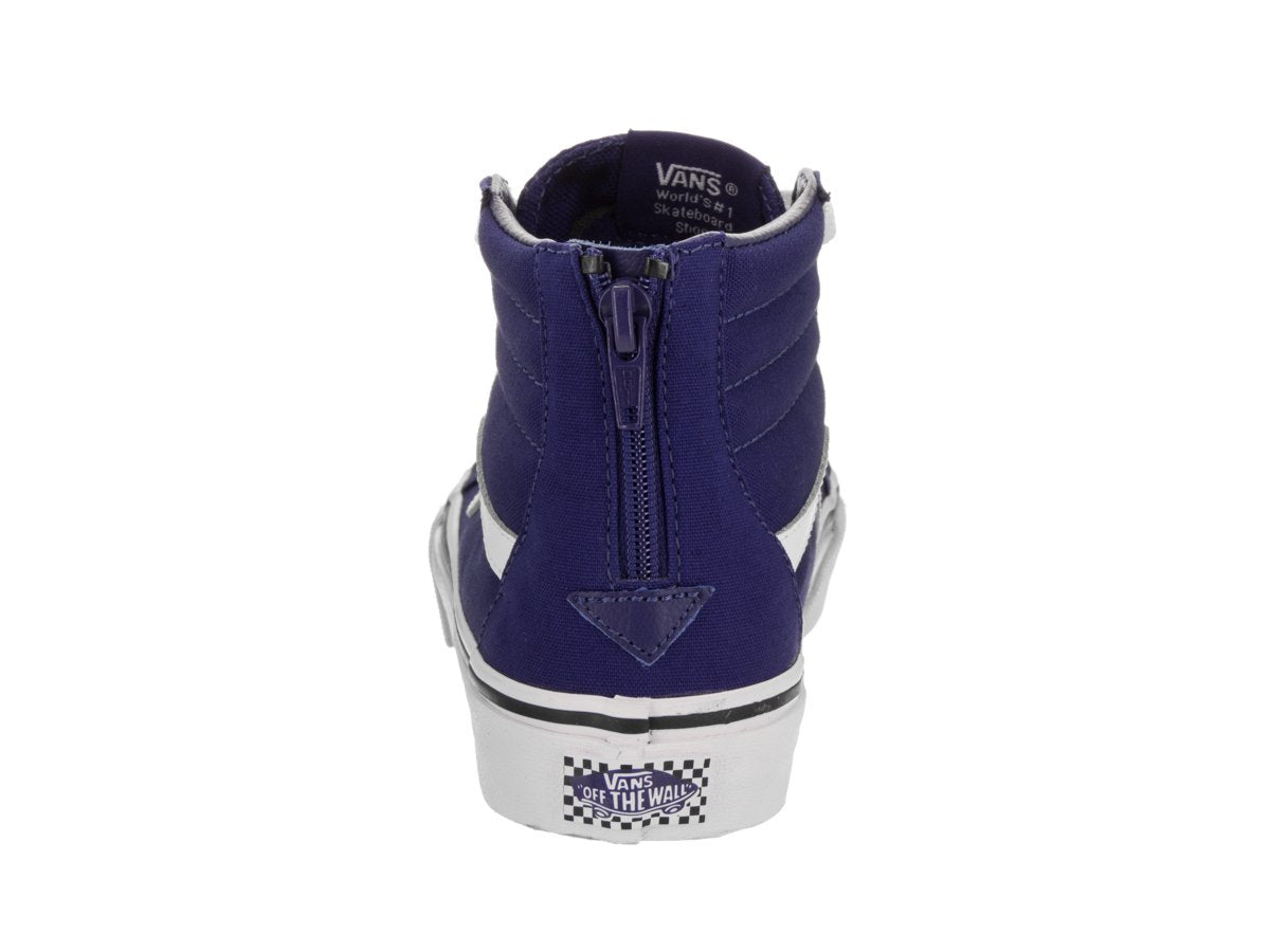Vans Boys K Sk8-Hi Zip Active (Little Kid), Blue, 12 M US Little Kid