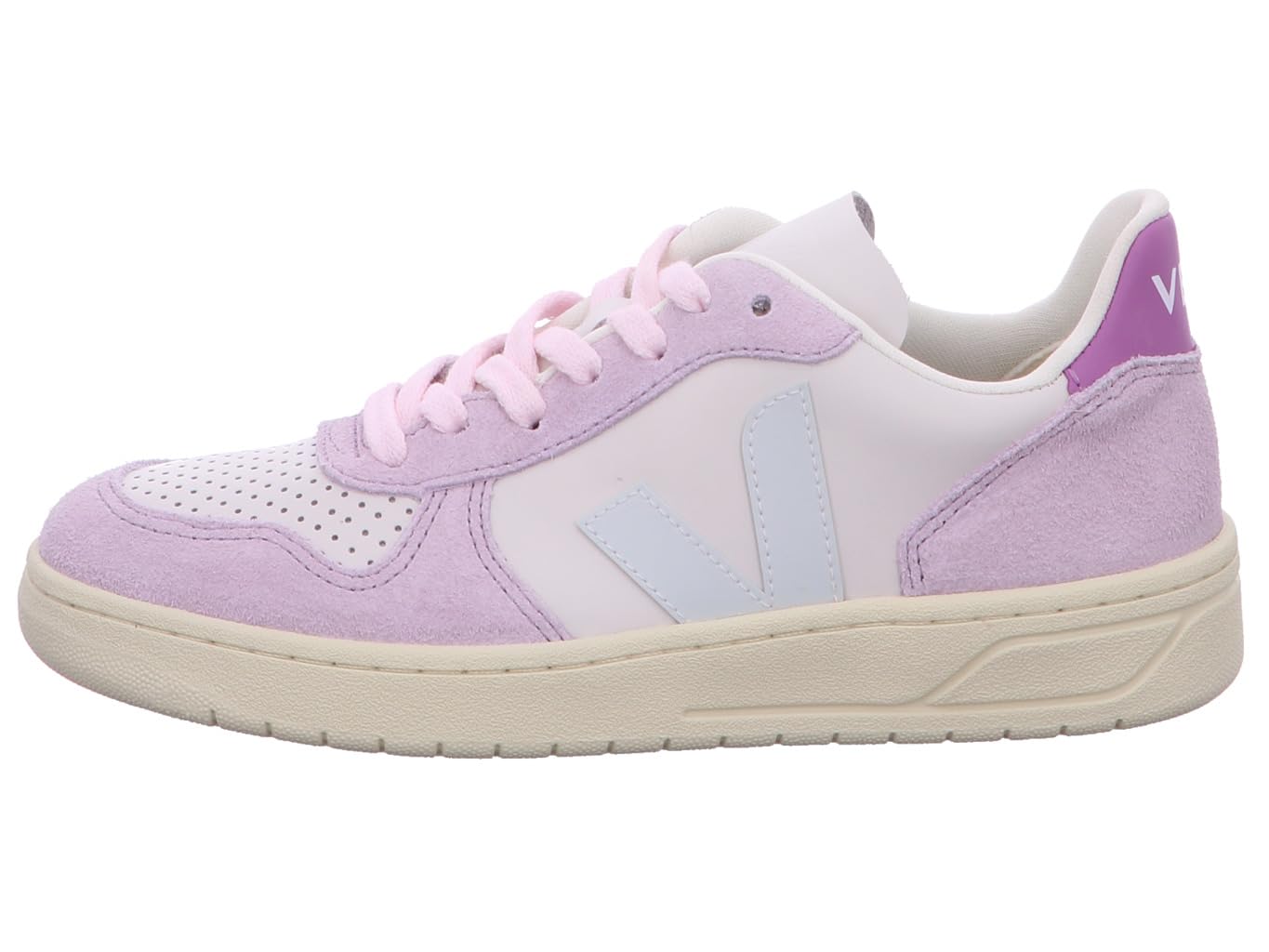 VEJA Women V-10 Gravel/Menthol/Parme EU 40 (US Women's 9) Medium