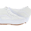 Vans Women's Sk8-Hi Stacked Sneakers, True White, 9.5 Medium US