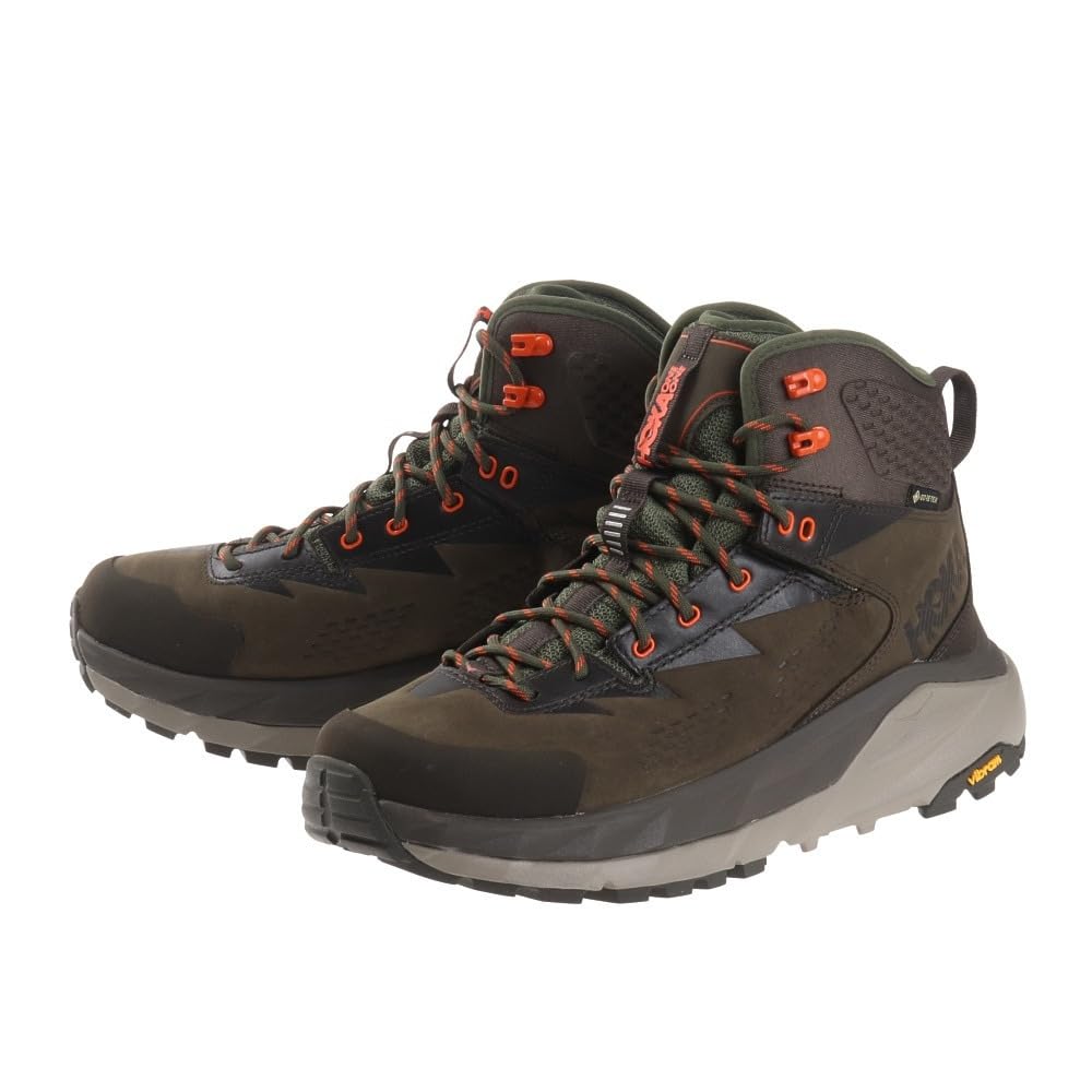 Hoka One One Mens Kaha GTX Black/Olive/Green 8.5 D (M)