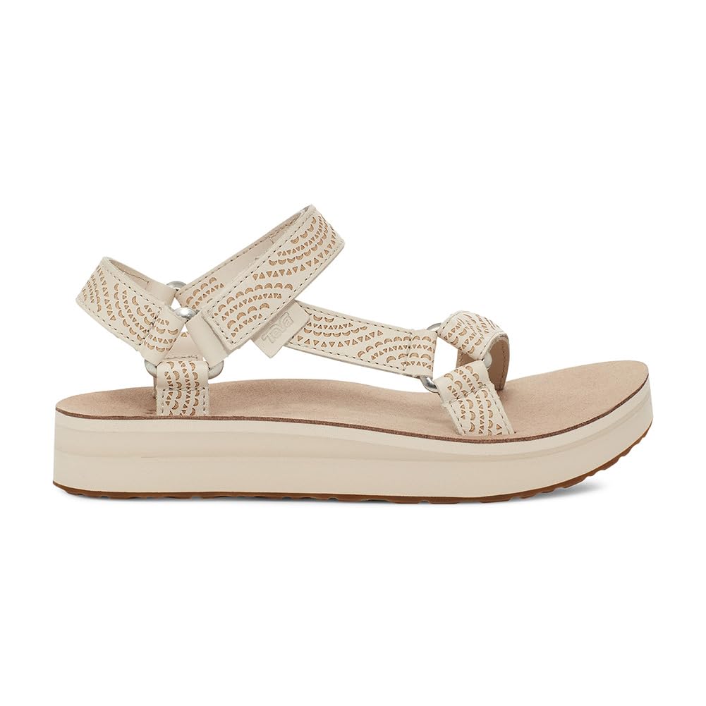 Teva Women's Midform Universal Geometric, White Swan, 10 M US