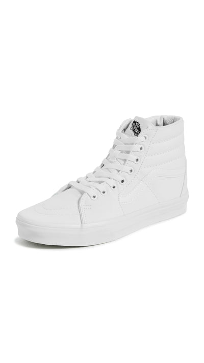 Vans Men's SK8-HI MTE Sneakers, Marshmallow/Marshmallow, Off White, Grey, 6 Medium US