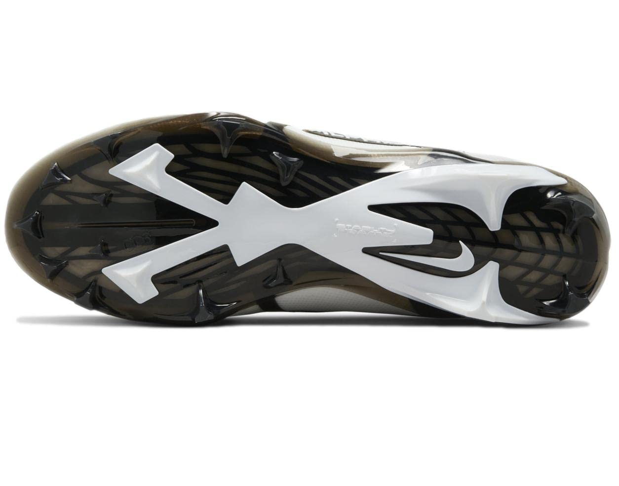 Nike Alpha Menace Elite 3 White/Particle Grey/Opti Yellow/Black Mens Football Cleat. (White/Black-White-White, us_Footwear_Size_System, Adult, Men, Numeric, Medium, Numeric_8)