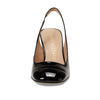 Stuart Weitzman Curveblock 85 Slingback Pump Black 7.5 B