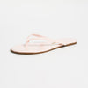 TKEES Women's Glosses Flip Flop, Whipped Cream, 6 B US