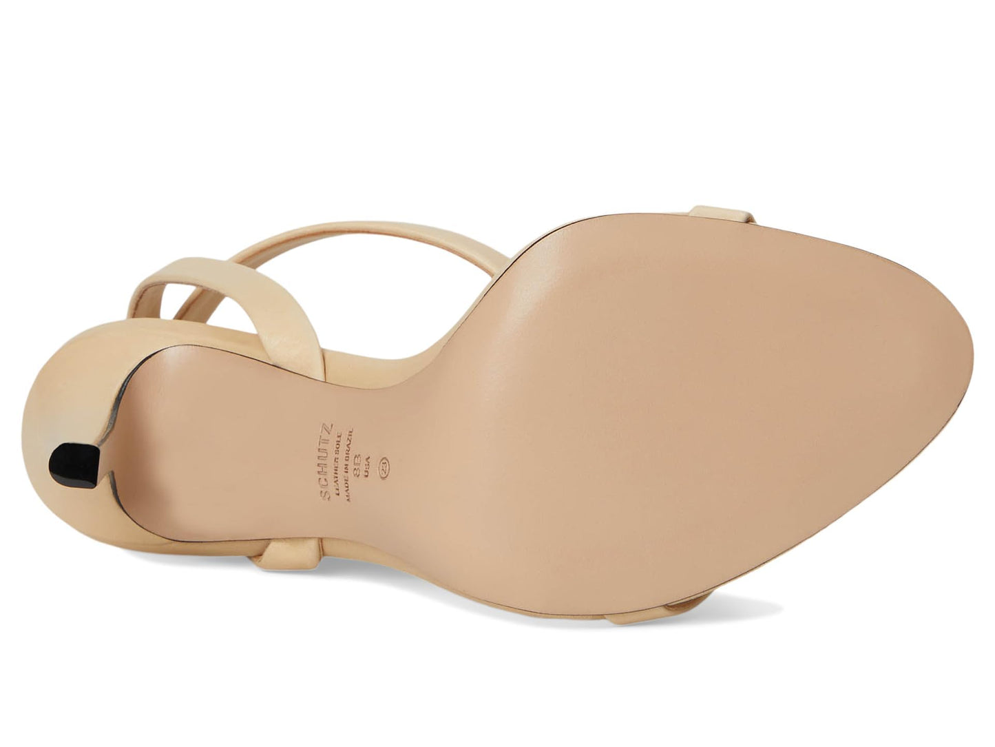Schutz Women's Aurora Natural Nibs 7 M