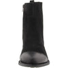 David Tate Women's Basil Western Boot, Black Nubuck Leather, 7 Wide