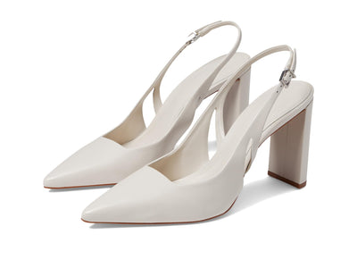 Schutz Women's Blanche Mid Pump, Pearl, 6