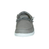 HEYDUDE Boy's Wally Youth Multiple Colors | Boys Shoes | Boy's Lace Up Loafers | Comfortable & Light-Weight Grey