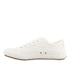 Taos Footwear Women's Moc Star White Canvas Sneaker 9.5 (W) US