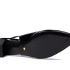 Stuart Weitzman SW 50 Block Slingback Black 11 B