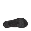 Teva Women's W Mush Mandalyn Wedge Ola 2 Flip-Flop, agave black/metallic, 8 M US