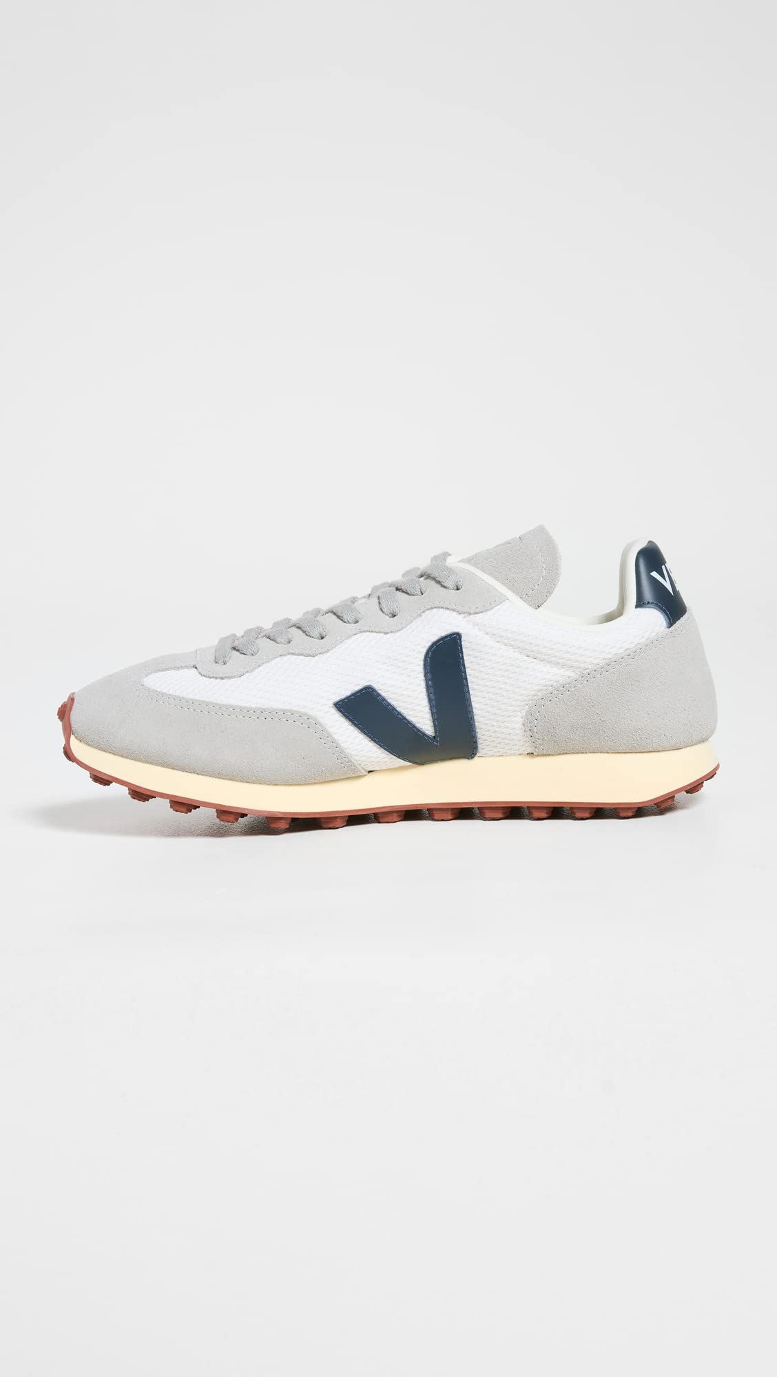 Veja Men's Rio Branco Sneakers, Gravel Nautico, Grey, 9 Medium US