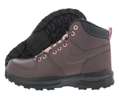 Nike Boy's Manoa LTR (Big Kid) Violet Ore/Violet Ore/Dark Smoke Grey 4 Big Kid M