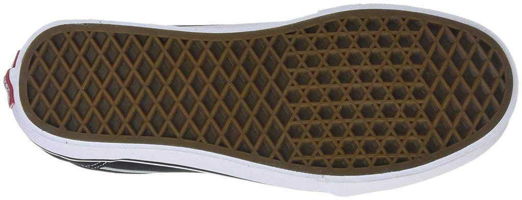 Vans Mens Ward Sneaker, Suede Canvas Black White, 15 UK