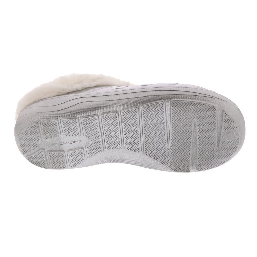 Skechers Foamies Cozy CamperGlamping Clog Womens Slip On BM US Silver