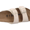 BIRKENSTOCK Women's Arizona Eva Mules, ivory, 40 EU Schmal