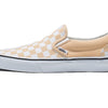 Vans Men's Classic Slip On, (Color Theory) Checkerboard/Honey Peach, Size 8