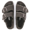 Shearling Lined Suede Arizona Sandal by Birkenstock