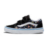 Vans Boy's Modern Sports Shoes, Y61 Glow Cosmic Zoo Black Blue, 14 Little Kid