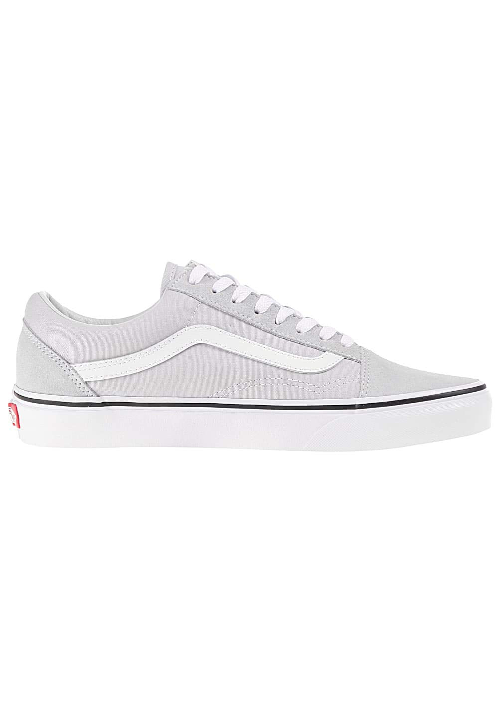 Vans Old Skool Gray Dawn/True White (9.5 M US Women / 8 M US Men, Gray Dawn/True White)