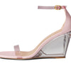 Stuart Weitzman Womens Nudistlucite 85 Wedge Light Pink/Cotton Candy 11 B
