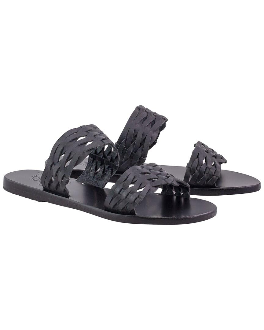 Ancient Greek Sandals Melia Woven Black 37 (US Women's 7) M