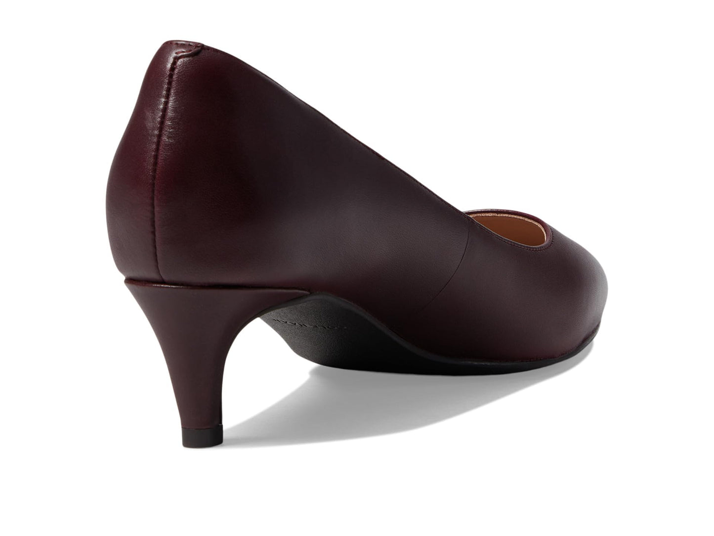 Cole Haan Women's Vandam Pump 45 mm Bloodstone Suede Waterproof 7 Medium