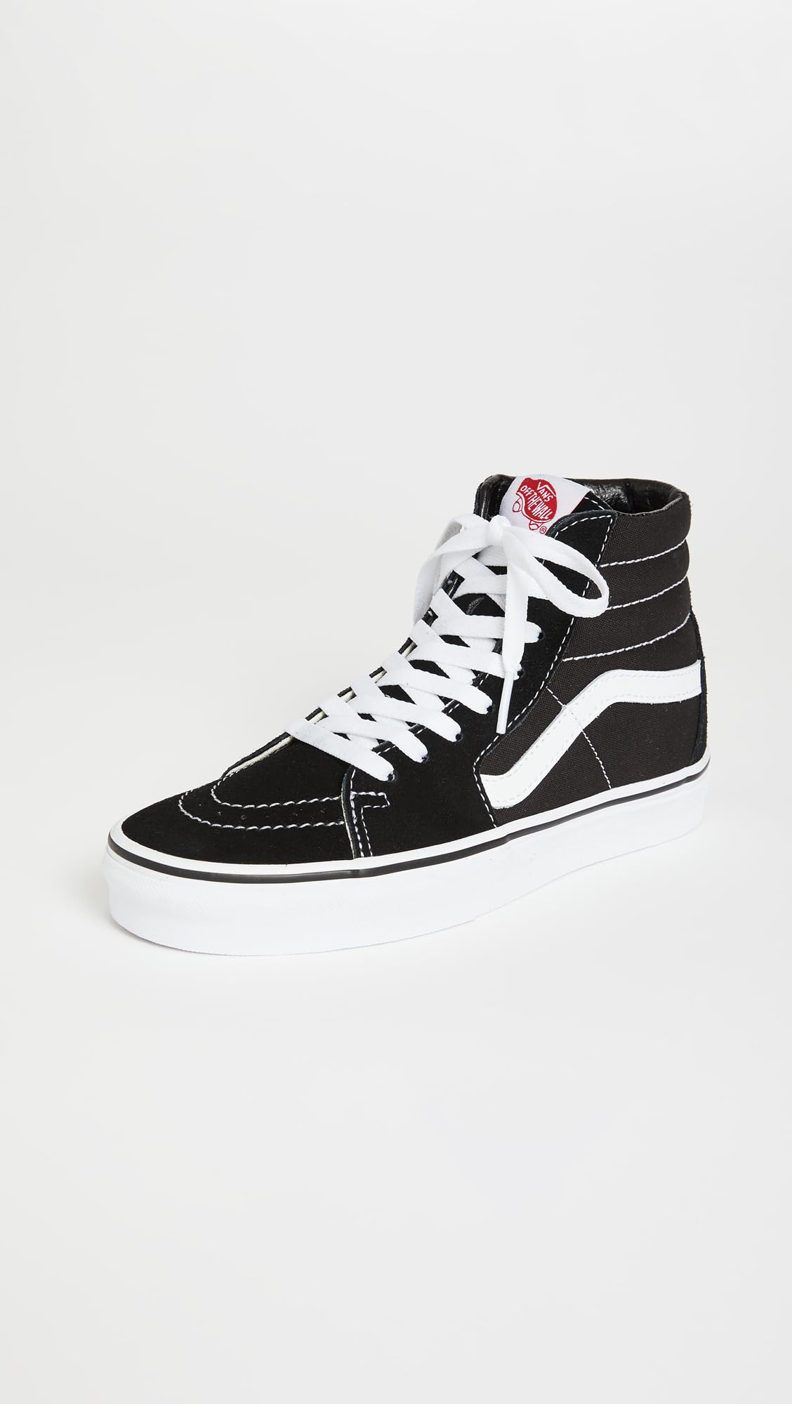 Vans - Unisex Sk8-Hi Tapered Shoes, Color (Canvas) True White, Size: 6.5 M US Mens / 8 M US Womens