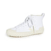 Veja Women's Nova High Top Vegan Sneakers, White/Pierre, 5 Medium US