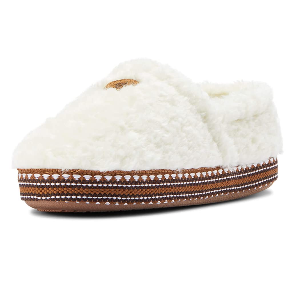 ARIAT Women's Snuggle Warm Indoor & Outdoor Rubber Outsole Slip-on Slipper with Gift Tin, Appaloosa, Medium