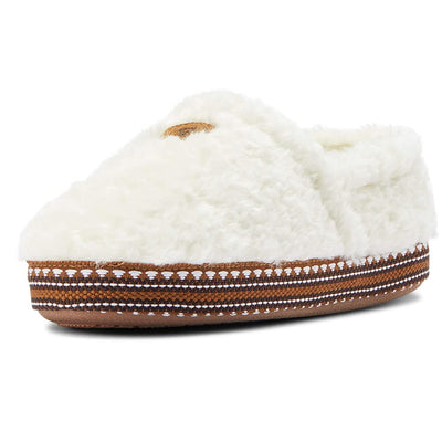 ARIAT Women's Snuggle Warm Indoor & Outdoor Rubber Outsole Slip-on Slipper with Gift Tin, Appaloosa, Medium
