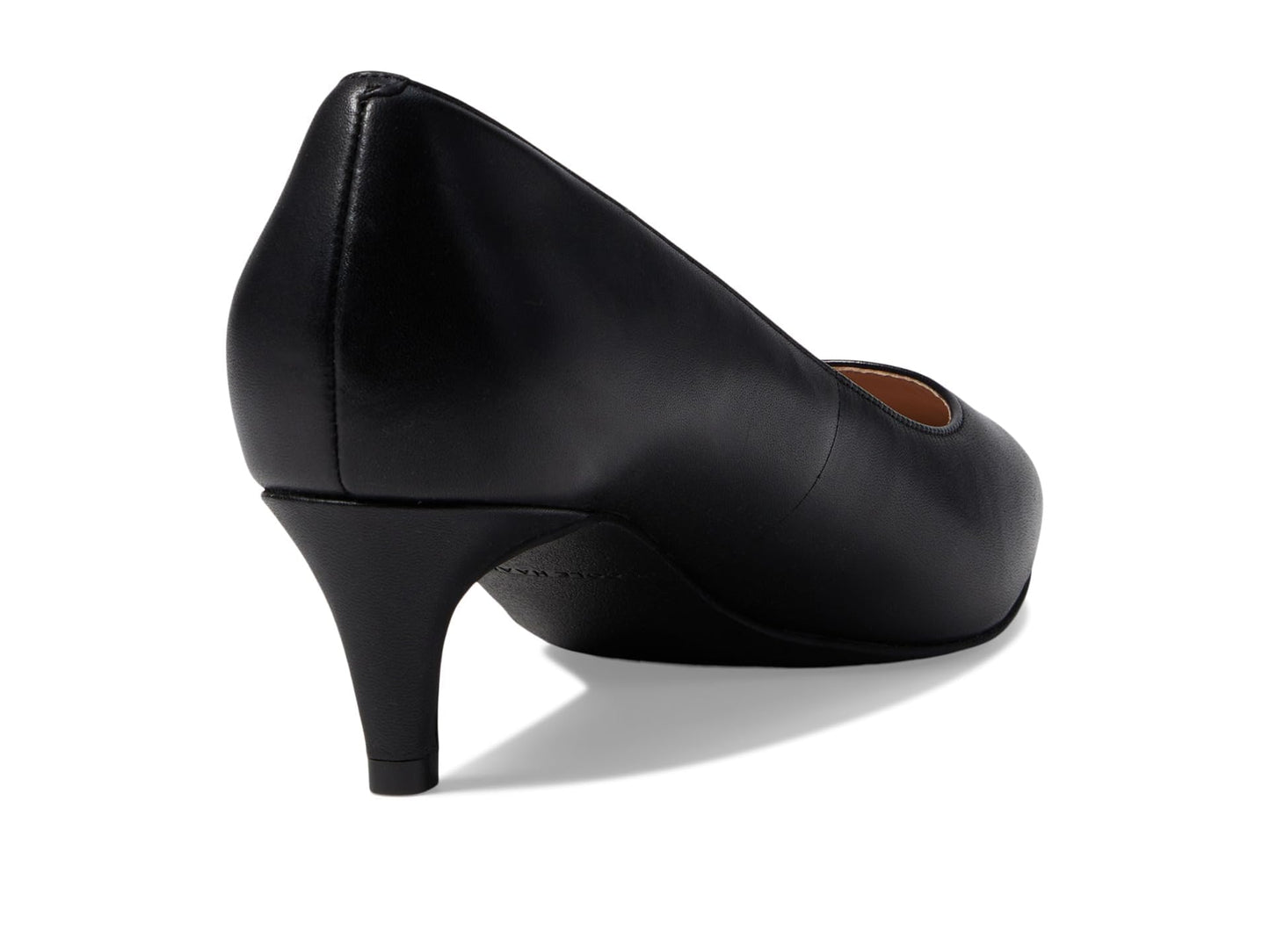 Cole Haan Women's Vandam Pump 45 mm Black Leather Waterproof 10.5 Medium
