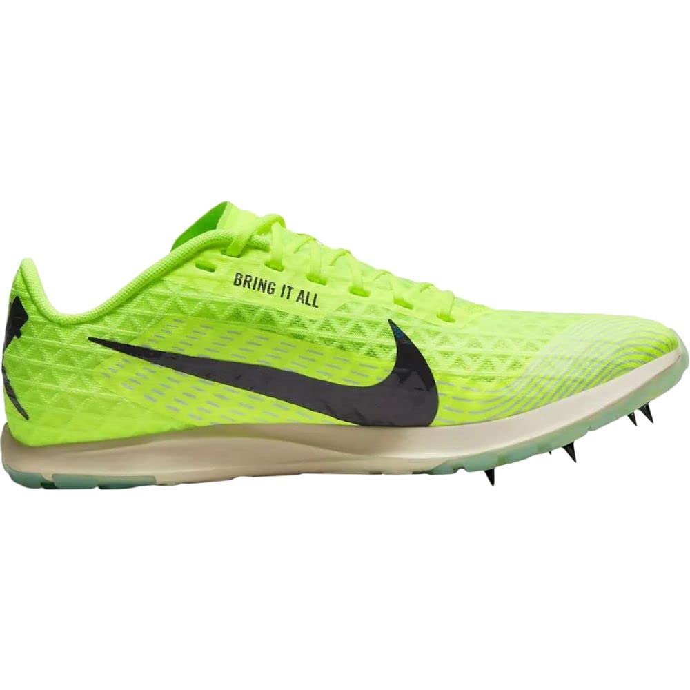 Nike Zoom Rival XC 5 'Volt Mint Foam/Black Men's Track & Field Distance Spike (us_Footwear_Size_System, Adult, Men, Numeric, Medium, Numeric_11_Point_5)