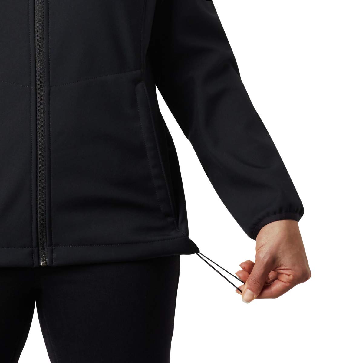 Columbia Women's Kruser Ridge II Softshell, Black, 1X Plus