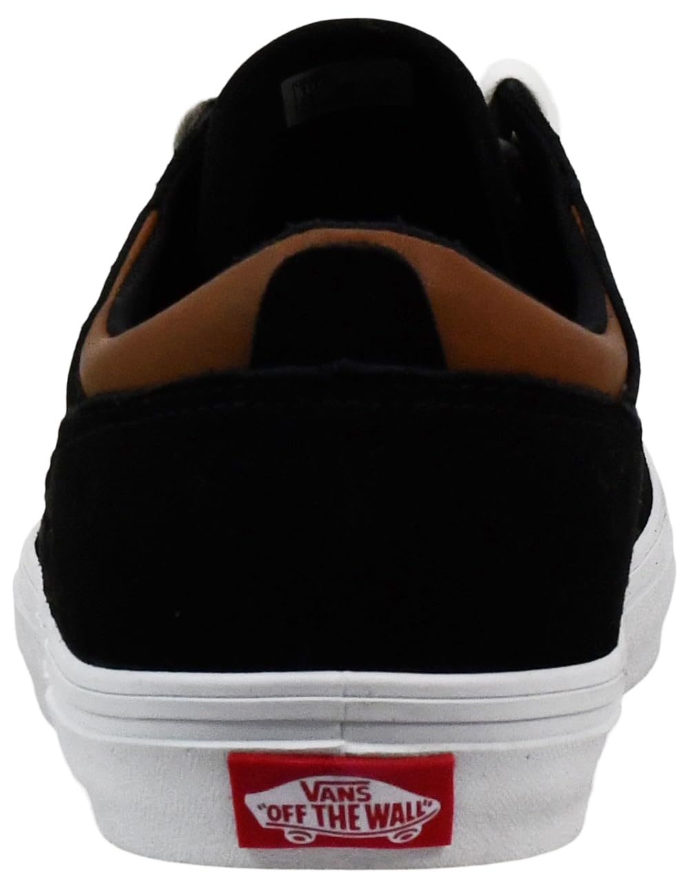 Vans Men's Emmerson Deluxe Sneaker, Suede Black/Brown, 11.5 M US