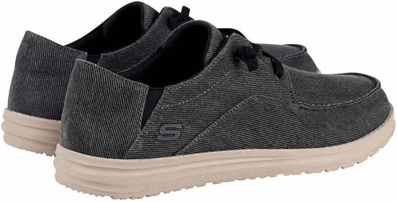 Skechers Men's Memory Foam Ultra Premium Cushion Sneaker, 10, Black Heather